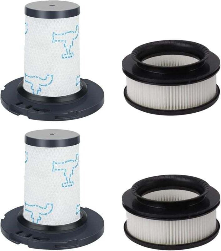 4-teiliges HEPA-Filter-Ersatzzubehör-Set für Rowenta X-Force Flex 11.60 14.60 15.60 Animal RH9878 RH9898 RH9958 RH99F1 S...