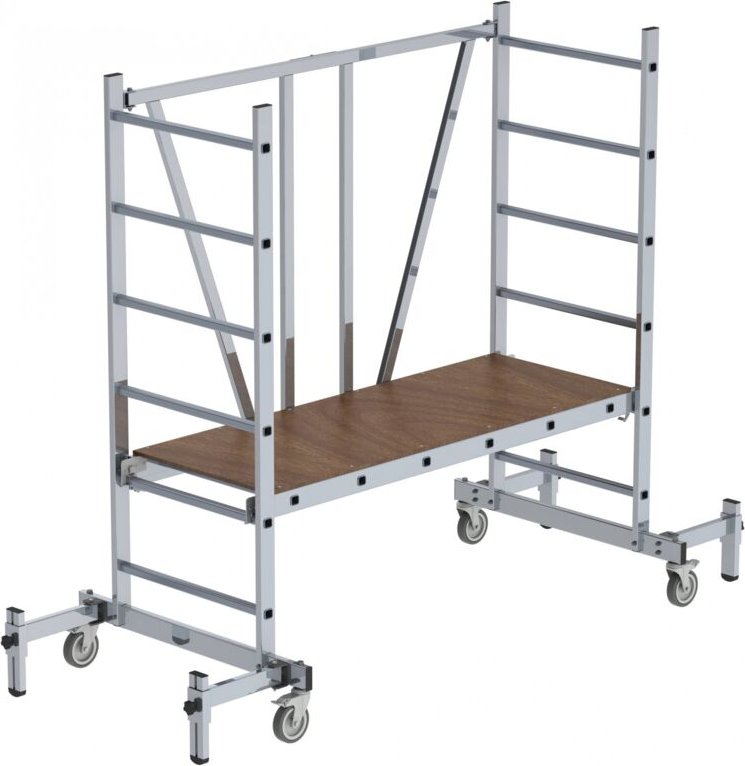 Günzburger Steigtechnik - ml Klappgerüst mit Teleskopausleger - 011301