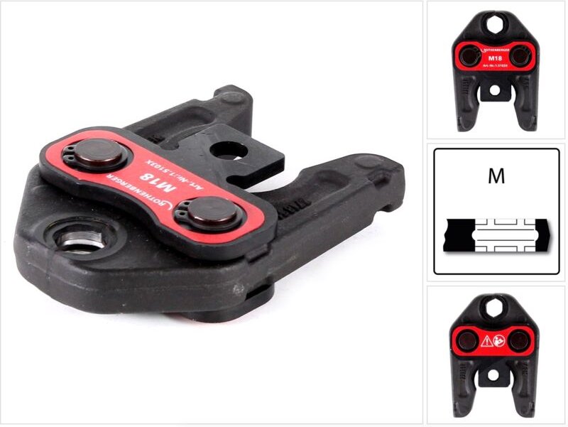 Pressbacken mit Presskontur m 18 mm - Rothenberger