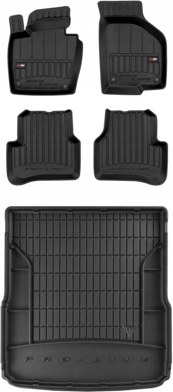 SET 3D Gummimatten VW Passat B7 Kombi 2010-2014