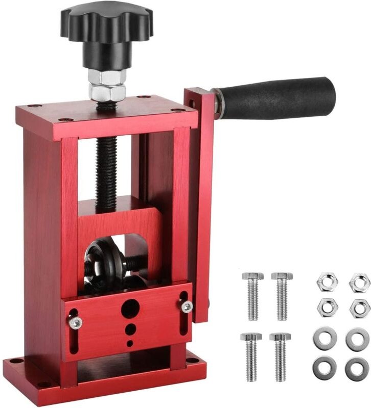 Aougo - Abisoliermaschine 1,5 mm 20 mm manuell 3-Loch-Abisoliermaschine Mehrloch-Abisoliermaschine für Gummi- und Kunsts...