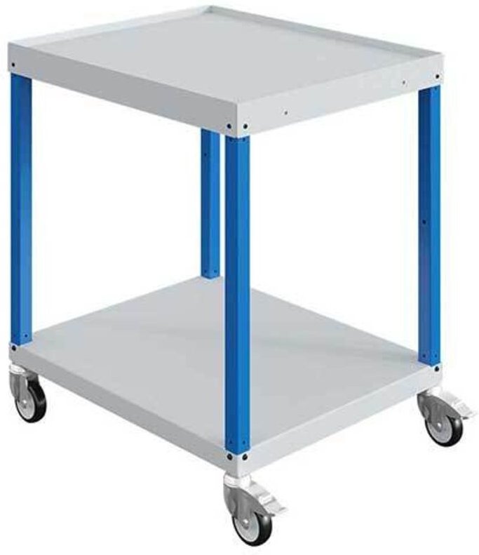 Werkstattwagen hellgrau - 2 Platten 700x815mm - Tragkraft 150kg - W020060011-GCGC