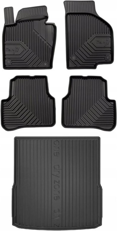SET 77 Fußmatten und Fußmatten VW Passat B7 Variant 2010-2014