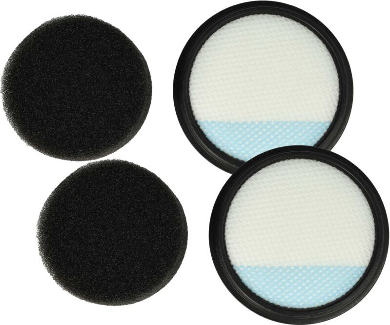 Filter-Set Ersatz für Dirt Devil 0777001, 2690052441 für Staubsauger - 4x Filter (Vormotor-Filter, Schaum-Filter) - Vhbw