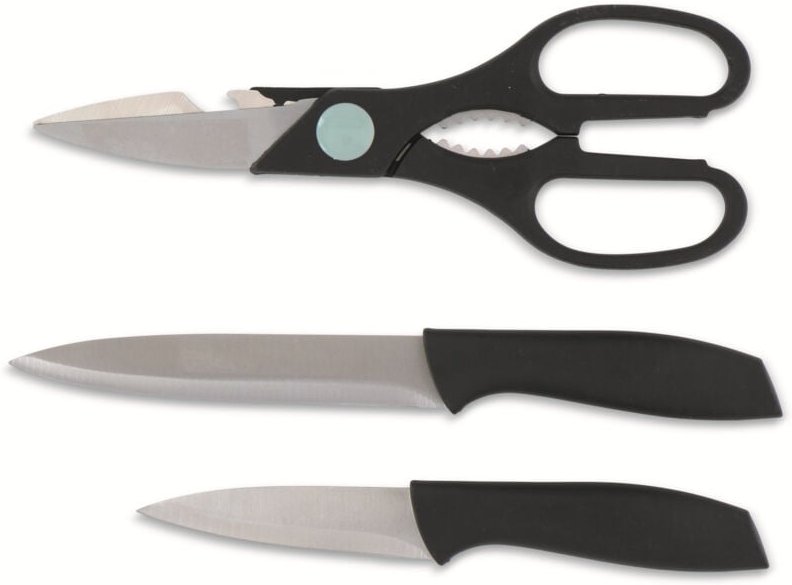 Messer- und Schere-Set, 3-teilig - Alpina