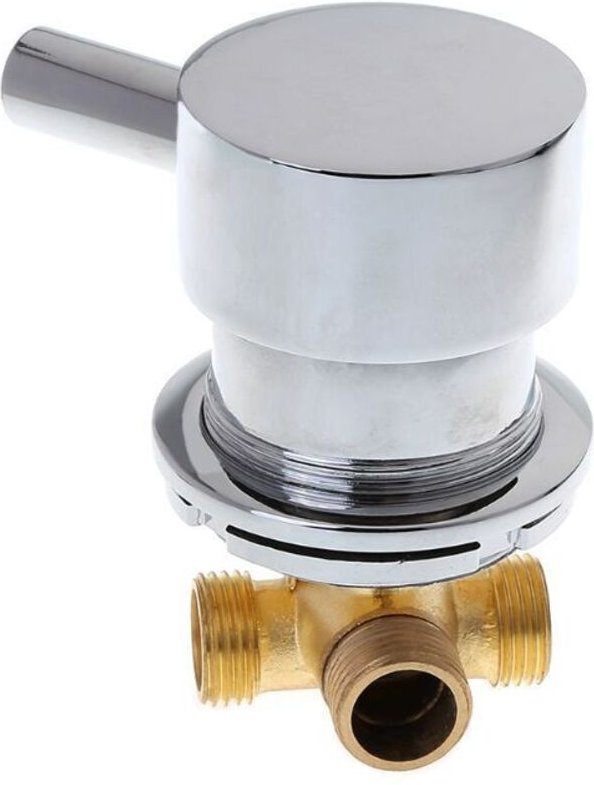 Linghhang - Zwei-in-eins-Heiß- und Kaltwassermischer, G1/2-Zoll-Duschraum-Wasserhahn, geeignet für Duschräume, bietet ei...