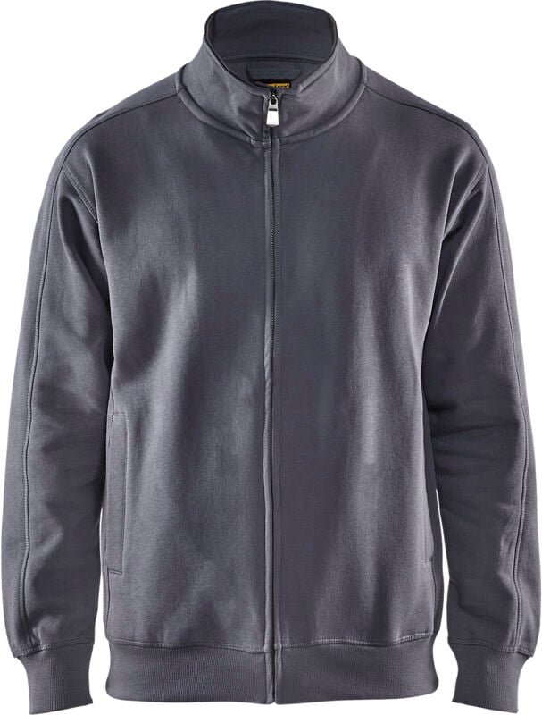 Arbeits-Sweatshirt mit Reißverschluss 3349 - Hellgrau L