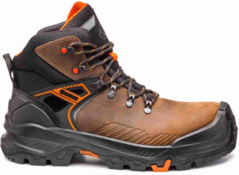 Base - T-Wall Mid B1601B S3S hro ci hi lg fo sr Sicherheitsschuhe - 43 eu - Braun