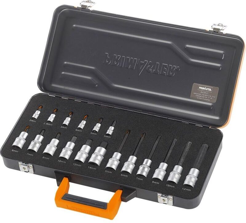 Mechaniker-Bit-Steckschlüssel-St 18 teilig - Primaster