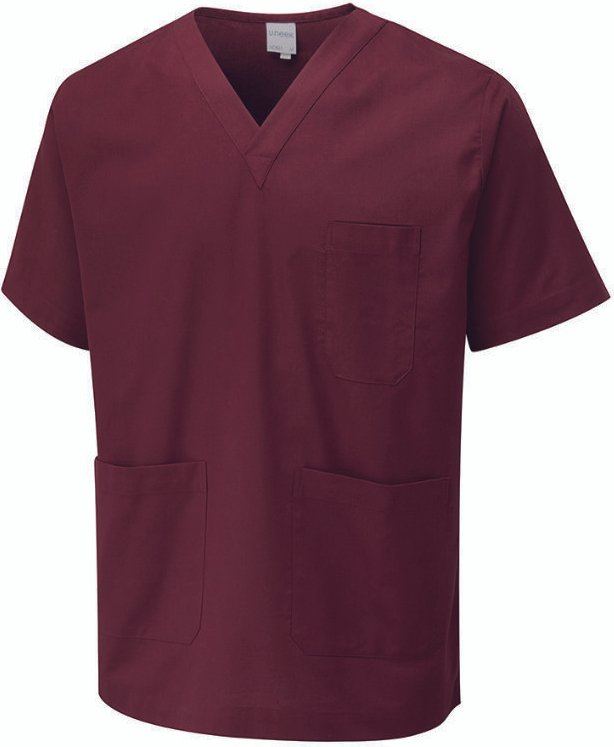 OP-Kasack Maroon 2XL 150 g/m²