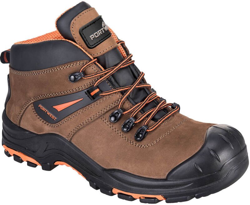 Hochschaftige Sicherheitsschuhe Wandern Montana S3 Braun 39