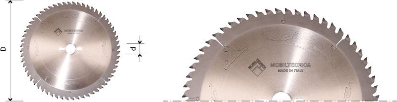 MTECL004.90 - DIAMANT-BLATT FÜR PLATTENSÄGE DIA H6 - MOBITECNICA .90D500 B4,4 d80 Z48 H6 FT 4(9/100)+2(9/110)+2(14/110)