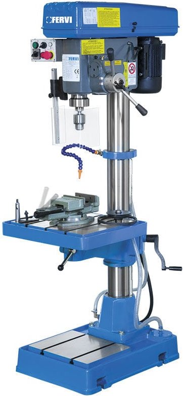 Dreiphasen-Eisen-Saulenbohrmaschine mit Riemenantrieb 400 v 11 kW Fervi t032da