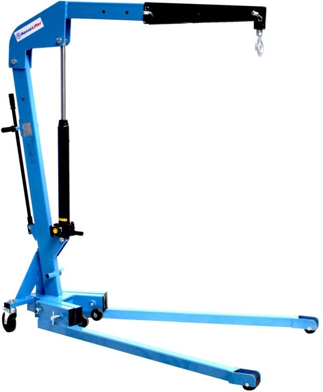 Hanselifter Werkstattkran WK500 hydraulisch Tragkraft 500kg Hubhöhe bis 2550mm