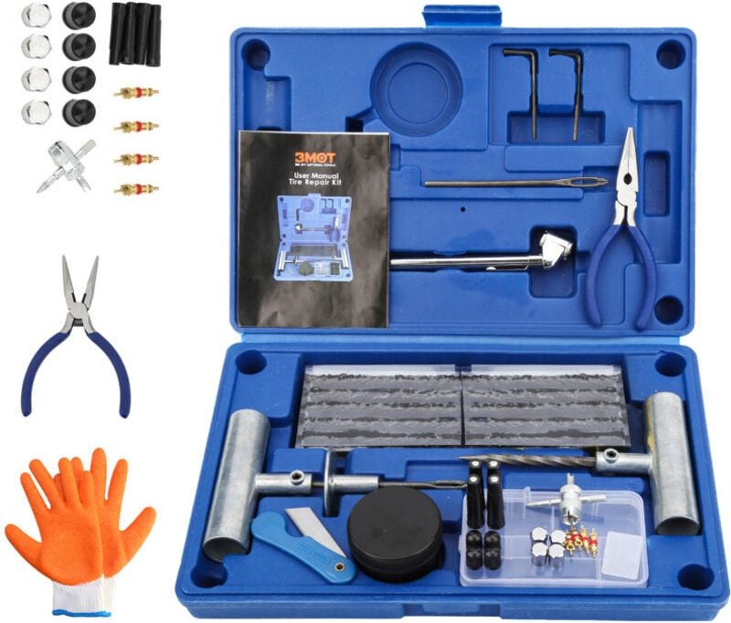 Thumbnail - TolleTour Reifen Reparatur Set. 73-teilig