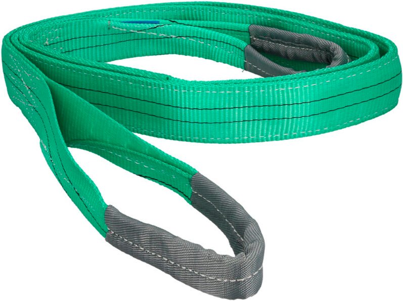 Eslinga Plana Doble Banda 2.000 Kg. 3 Metros Color Verde