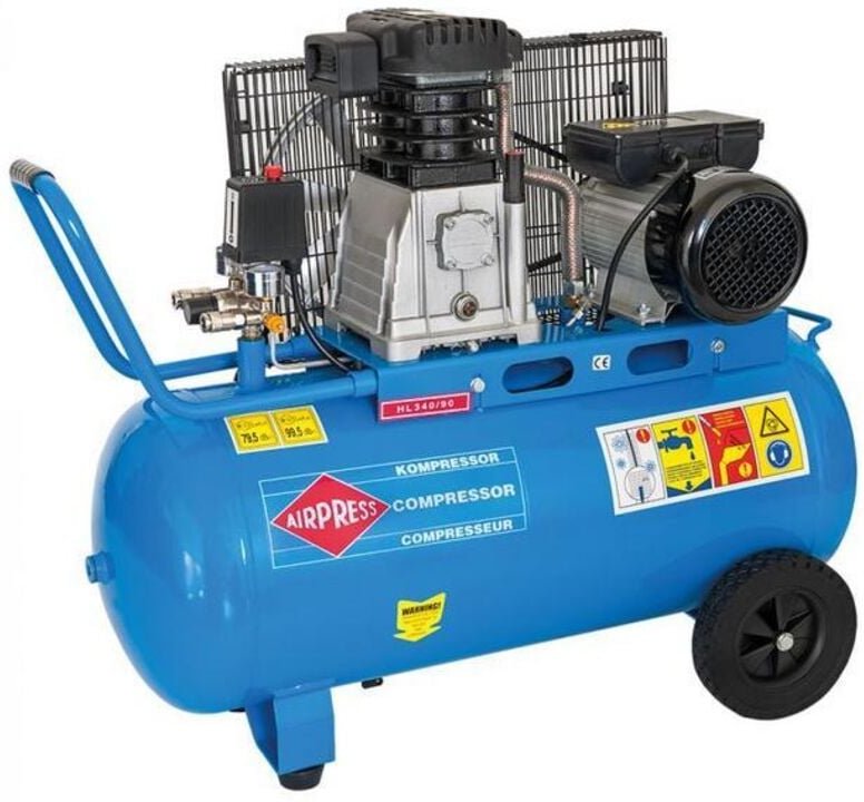 Airpress - hl 340-90 Kompressor de Luft 2200 w 340 l/min Strom alterna