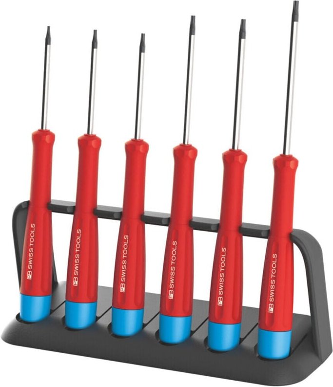 Elektronik-Schraubendreher-Satz, für Torx, 6-teilig - Pb Swiss Tools