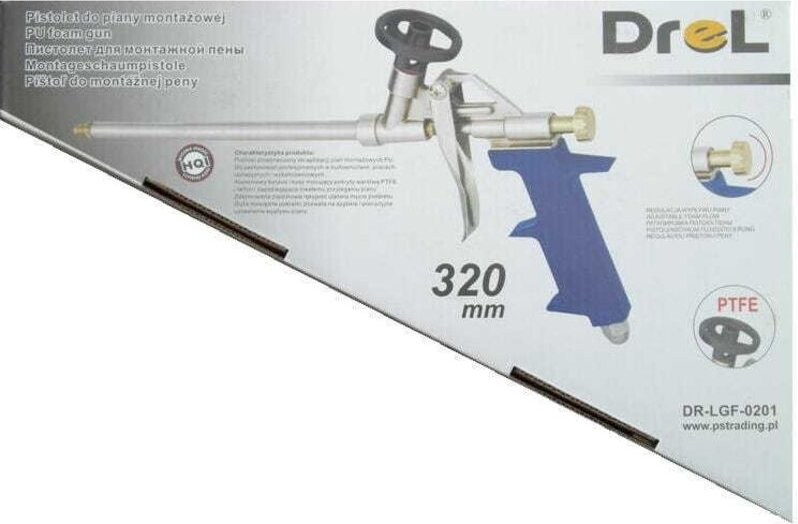 Metall-Drel-Montageschaumpistole