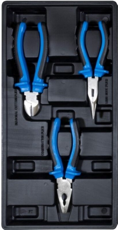 Spitz-/ Seiten-/ Kombizangen-Set 3-teilig