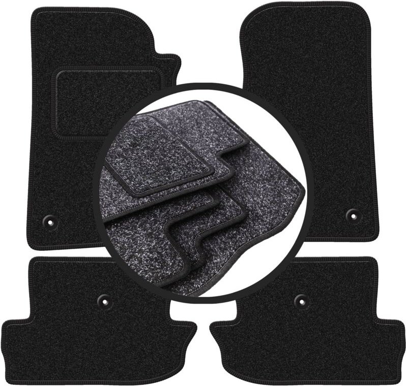 ANTHRA Autofußmatten für: Jeep Wrangler IV Offroad (2017-)