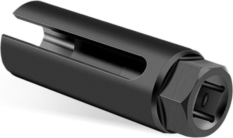 Sauerstoffsensor-Steckschlüssel mit seitlichem Kabelausschnitt, 1/2-Zoll-Antrieb durch 7/8-Zoll-6-Punkt-O2-Sensor, passe...