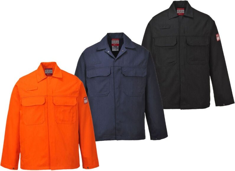 Portwest - Bizweld Work BIZ2 feuerfeste Arbeitsjacke - m - Orange