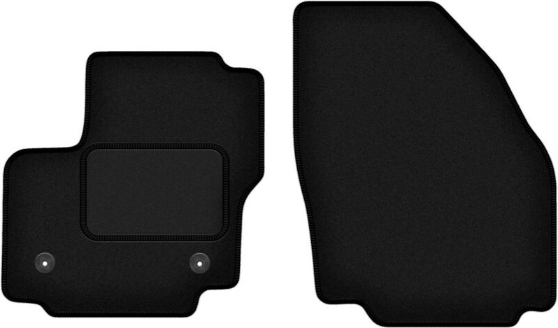 Vordere Matten schwarz für: Ford S-MAX MK1 Minivan (2012-2015)