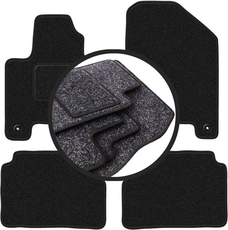 ANTHRA Autofußmatten für: Kia Soul EV Fließheck (2013-2019)