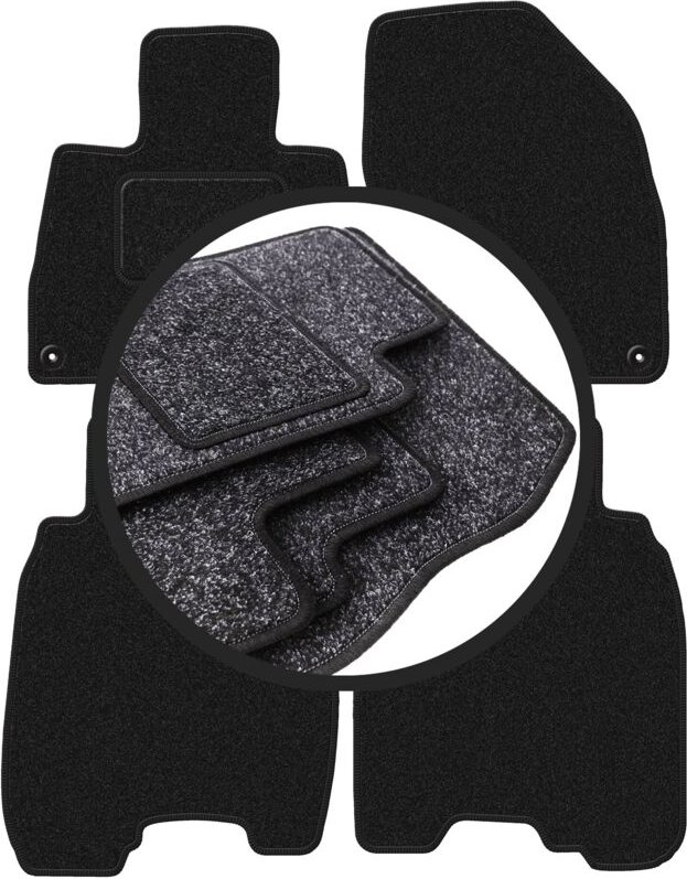 ANTHRA Auto-Fußmatten für: Honda Civic VIII (UFO) Fließheck (2006-2012)