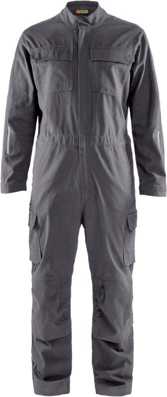 Industrie-Stretch-Arbeitsanzug 6166 - Mittelgrau 58