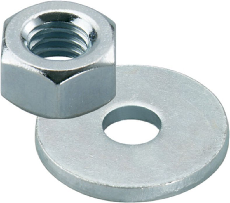 Fischer - Muttern/Scheiben für fis a M20 gvz b (10) 10 Stk