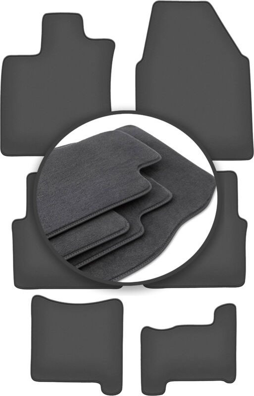 Premium-Fußmatten für: Nissan Qashqai +2 Crossover (2008-2013)