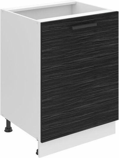 Unterschrank Küche, Küchenunterschrank 60 cm Breite. sd Küchenunterschrank ohne Arbeitsplatte. Küchenschrank mit 1 Tür, ...