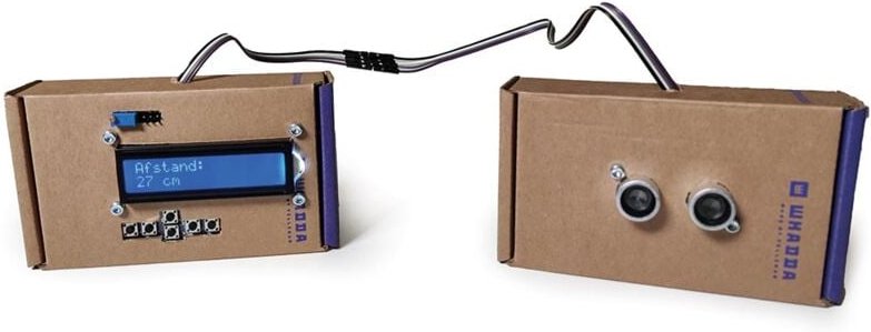 Whadda Abstand und Wasserstand eingestellt