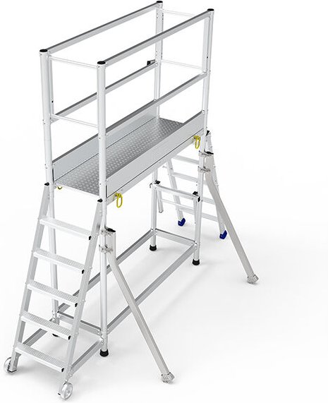 Mobile Plattformtreppe - 3 Stufen - Maximale Arbeitshöhe. 2.90m - PRDA90