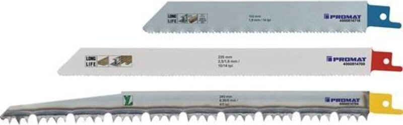 Säbelsägeblattset Universal 3-teilig