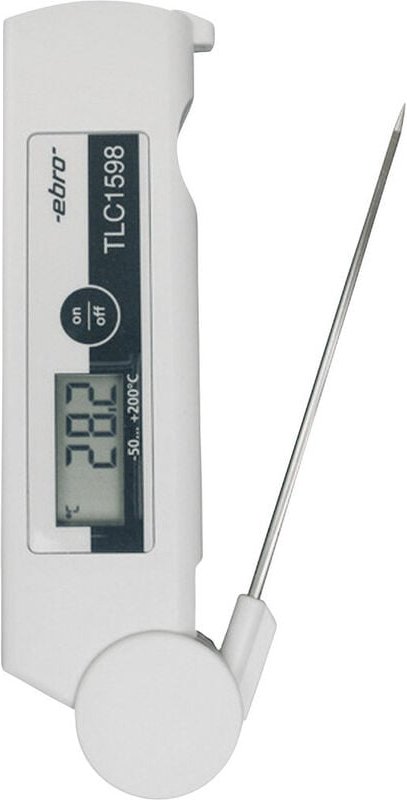 ebro TLC 1598 Einstichthermometer (HACCP) Messbereich Temperatur -50 bis 200 °C Fühler-Typ Pt1000 H