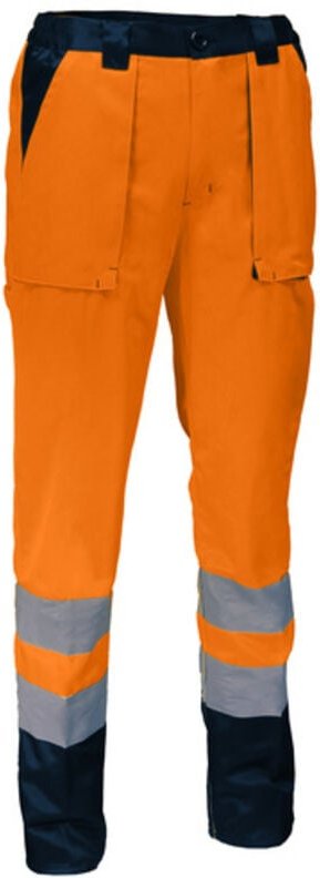 Pantalon de travail haute visibilité polyester et coton - SINGER - PUMO XL