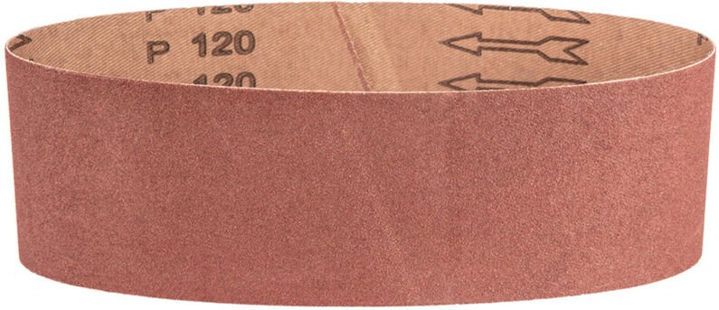 3 Stk. Graphite Bandschleifpapier 75x533 mm K120