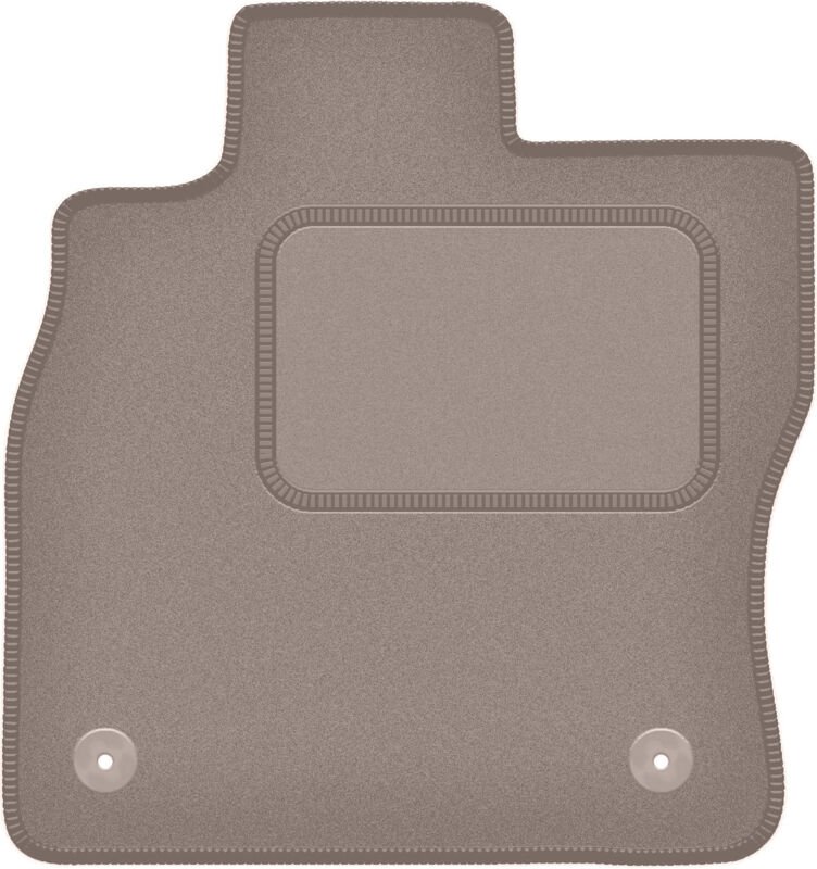 Beige Fahrermatte für: Volkswagen Caddy IV Kombivan (2020-)