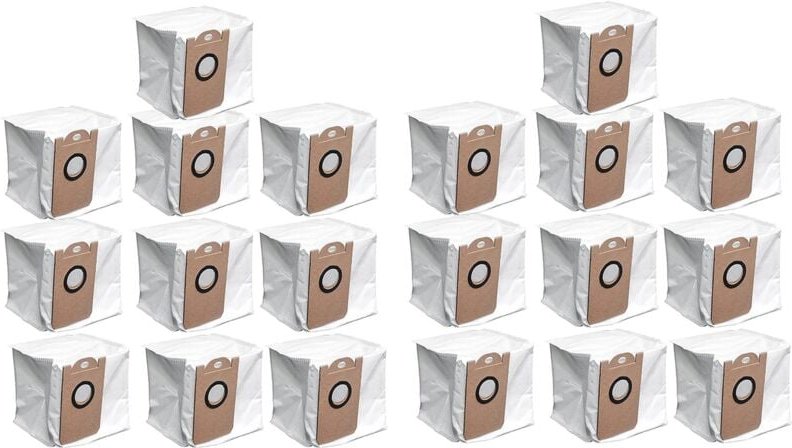 20 Packungen Beutel für M7 Pro M8 Pro Roboter Staubsauger Dedizierte Beutel Zubehör Teile