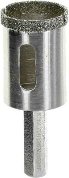 Btec - Diamant Bohrkrone 6-Kant ø 27 mm Keramik Nassschnitt Fliesenbohrer Glasfliese