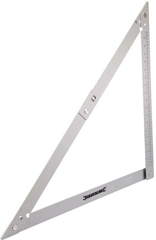 Zusammenklappbares Winkeldreieck 600 mm