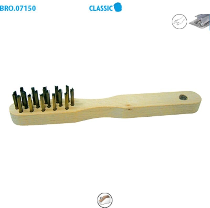 Zündkerzenbürste Messingstahl 185mm - 15883