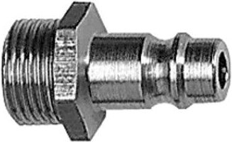 Nippel für Kupplungen nw 7,2 - 7,8, Edelstahl 1.4305, g 3/8 ag - Riegler