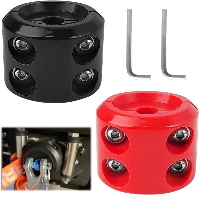 Tope de Rubber Para Cabrestante, Tope Para Cabrestante Cable, Protector de Cable Impermeable, Gancho Para Cable, Accesor...