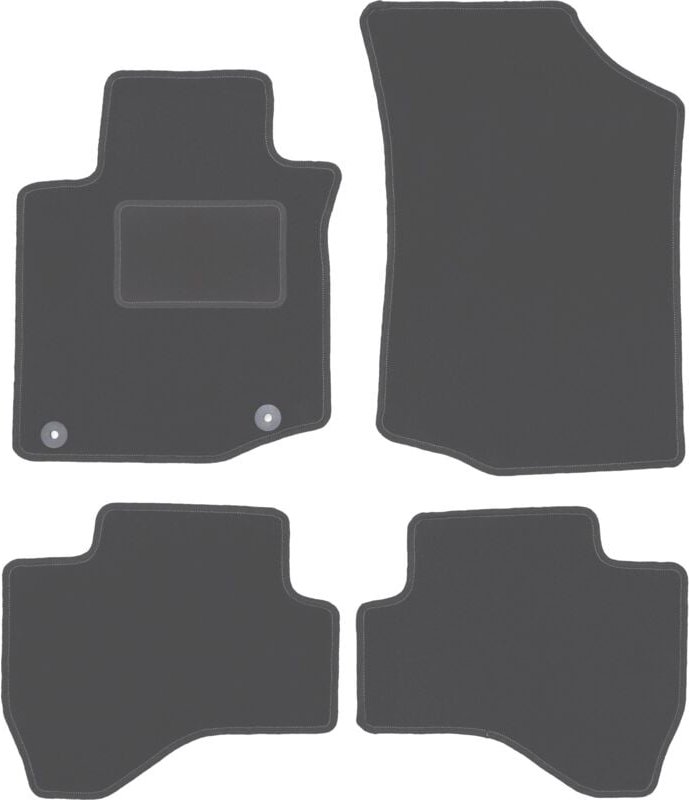 Graphit-Fußmatten für: Toyota Aygo I Schrägheck (2005-2014)