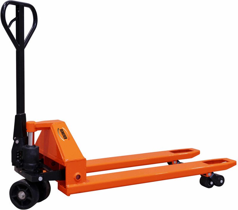 Schefer Gabelhubwagen Premium für schwere Lasten Tragkraft 5000kg Gabellänge 1150mm