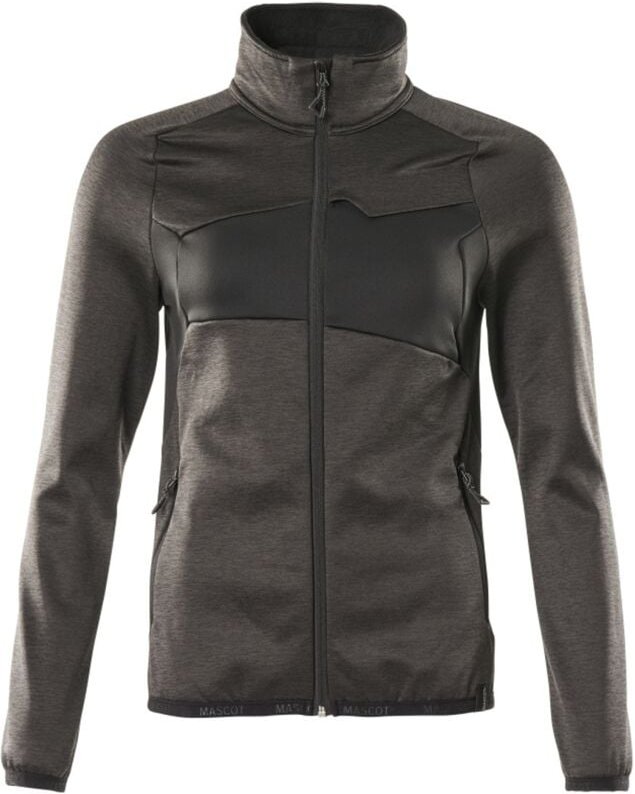 Mascot ACCELERATE Fleecepullover 18153 mit Reißverschluss Damen Gr. 2XL dunkelanthrazit/schwarz